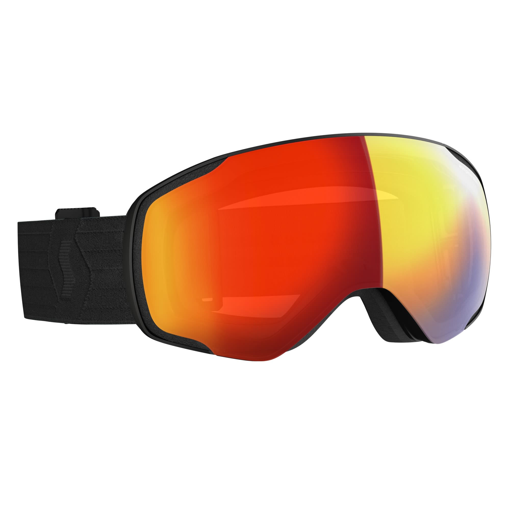 Vapor Goggle - Black|Enhancer Red Chrome