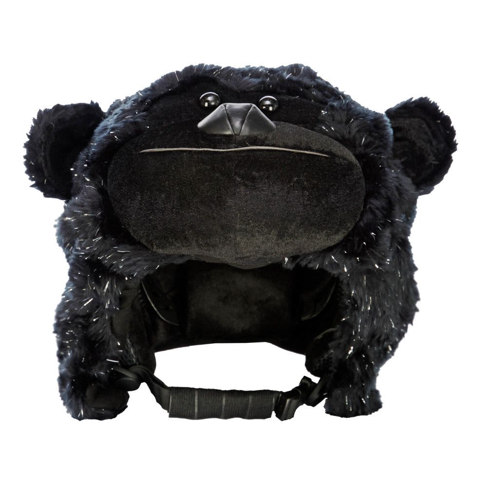 Crazee Head Helmet Cover - Black Monkey