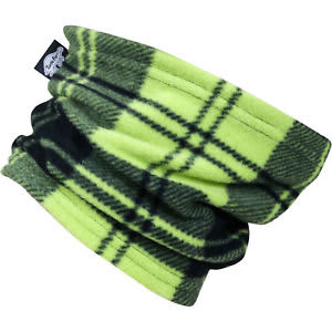 Youth Neck Gaiter - Green Plaid