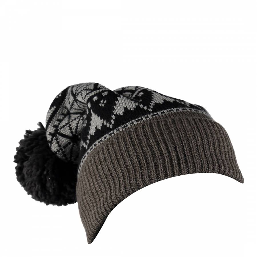 Vintage Hat - Gray Black