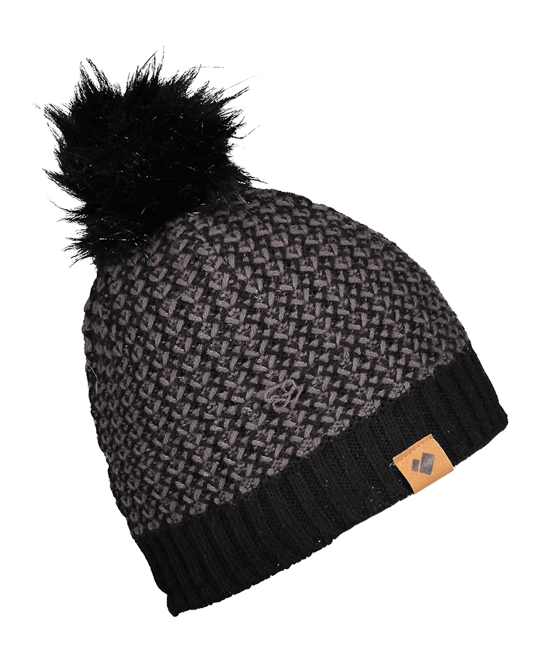 Tuscan FF Pom Beanie - Black W21 - Image 3