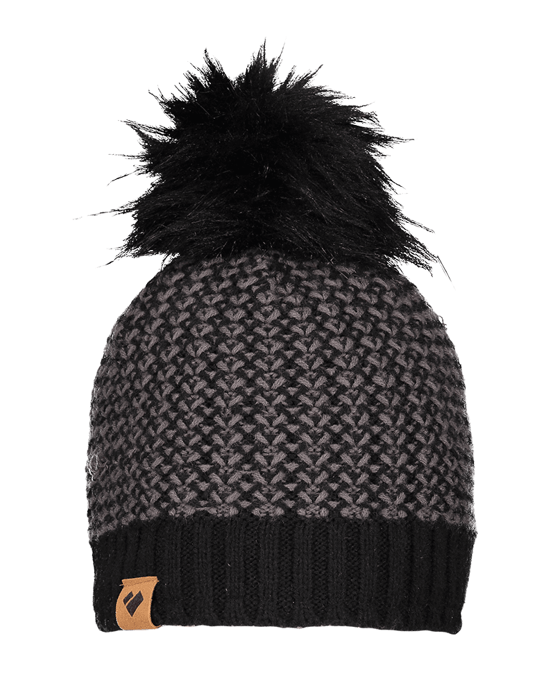 Tuscan FF Pom Beanie - Black W21