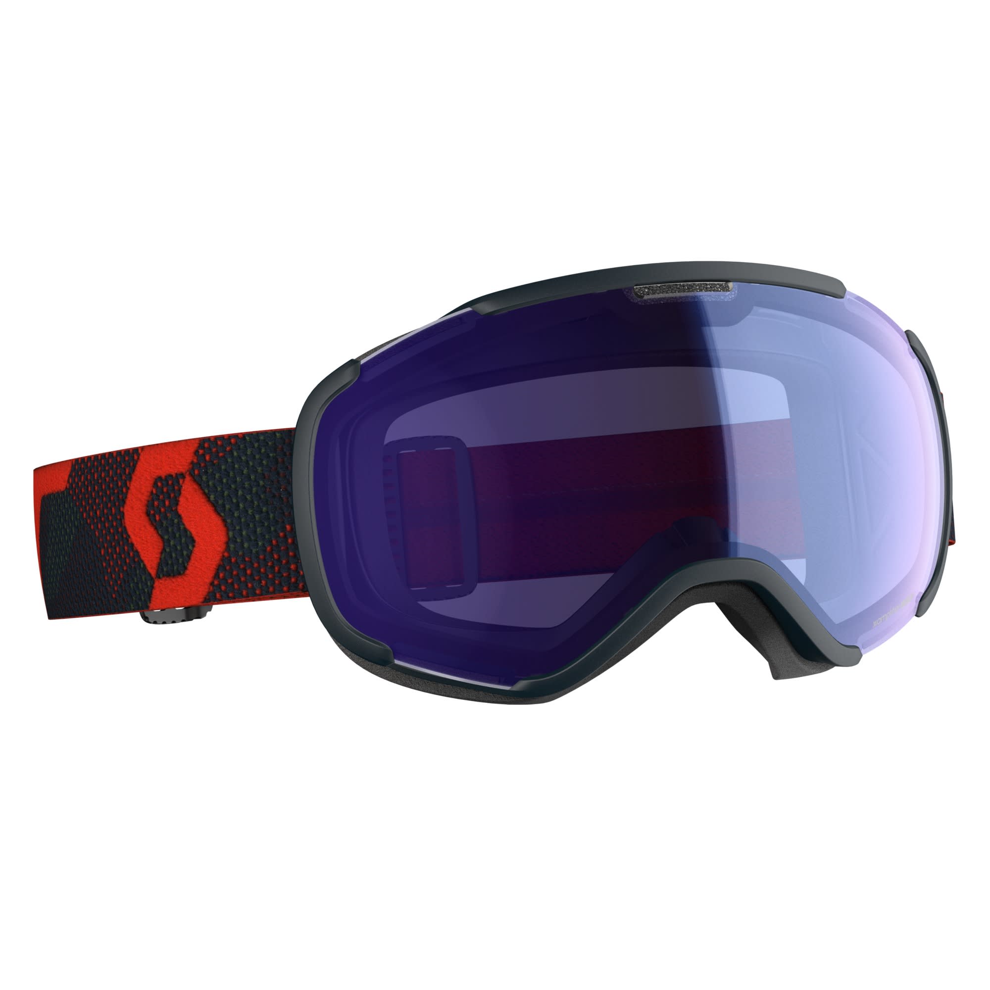 Faze II Goggle - Blue Nights Red|Illuminator Blue Chrome