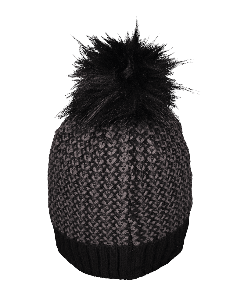 Tuscan FF Pom Beanie - Black W21 - Image 2