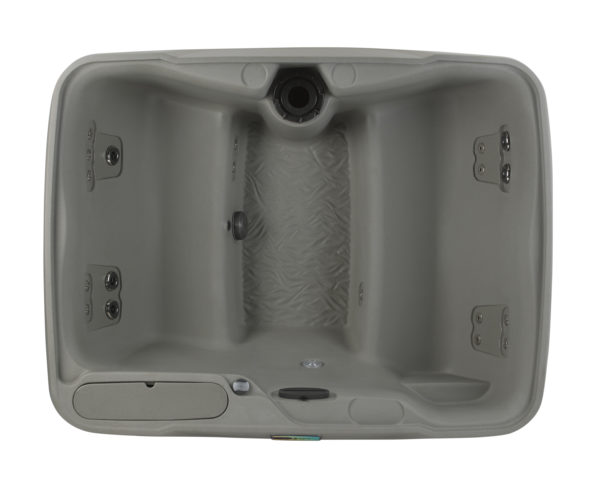 This is a photograph taken in the studio by Skip O'Donnell off ODonnell photograf of a Enamor Fantast Spa hot tub for Watkins Spa in San Diego, California