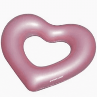 47" Metallic Heart Ring