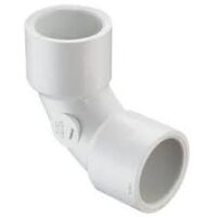 Sweep Elbow - 1 1/2" Socket White - 90 Degree Standard Short